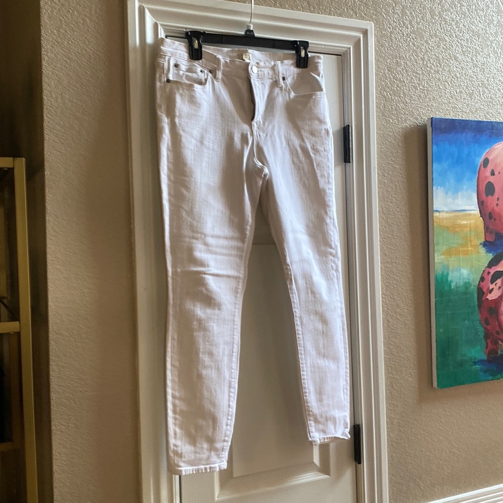 J. Crew white jeans